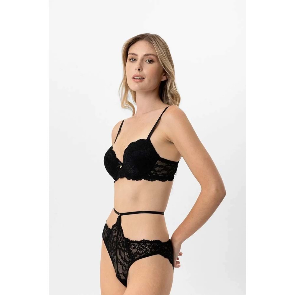 4901 PİERRE CARDİN SÜTYEN TAKIM - LACİVERT - 80