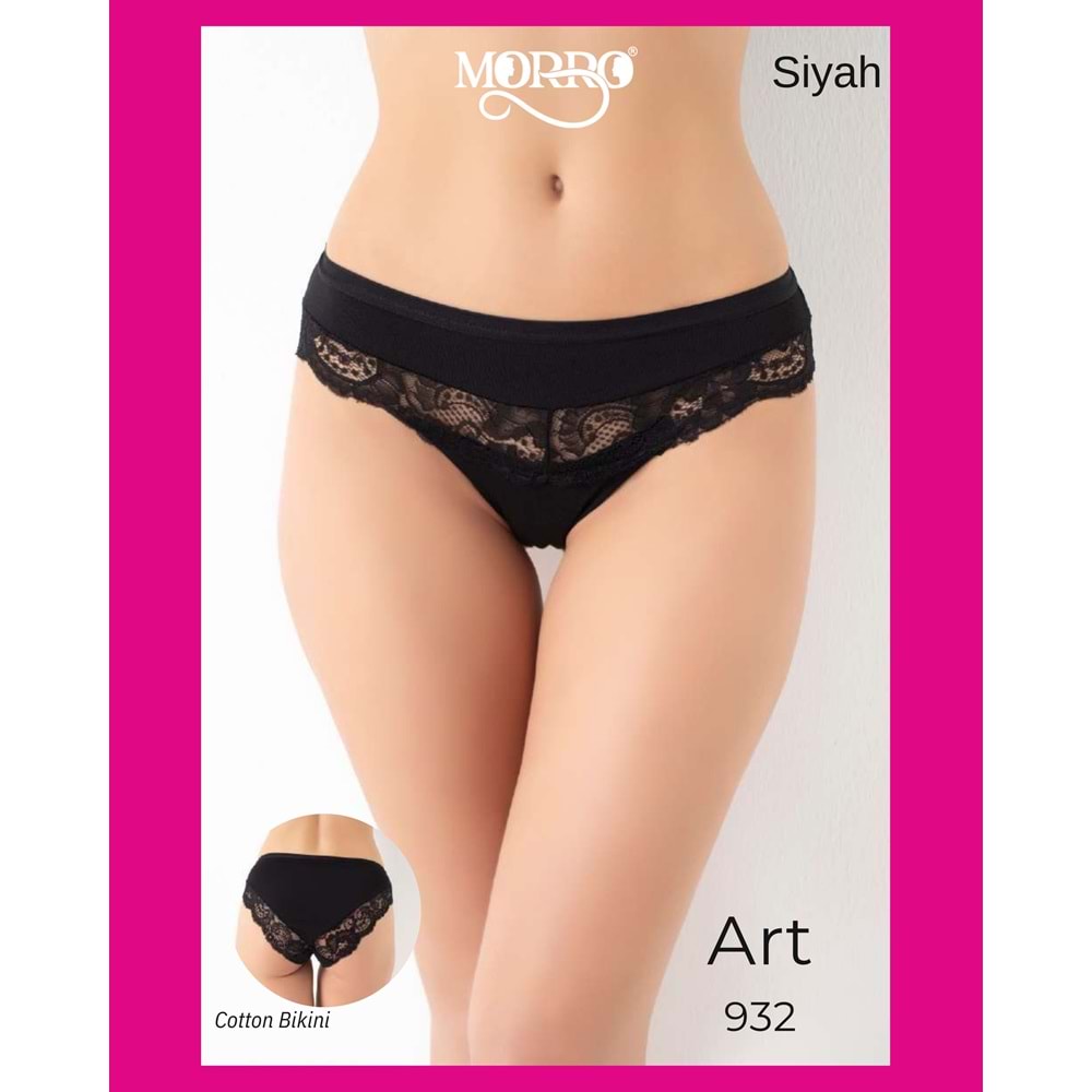 G-BOX COTTON BIKINI SİYAH L