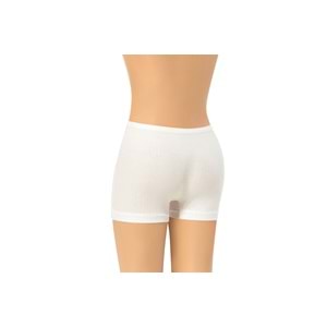 FİTİLLİ KAŞKORSE KIZ ÇOCUK BOXER BEYAZ