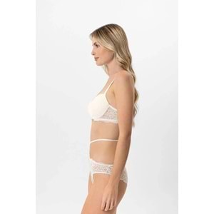 4901 PİERRE CARDİN SÜTYEN TAKIM - EKRU - 80
