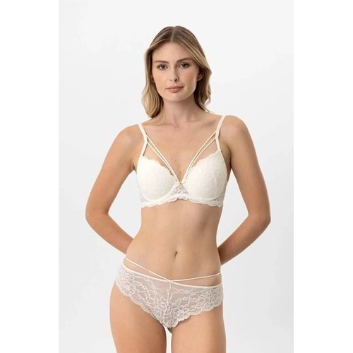 4900 PİERRE CARDİN SÜTYEN TAKIM - EKRU - 80