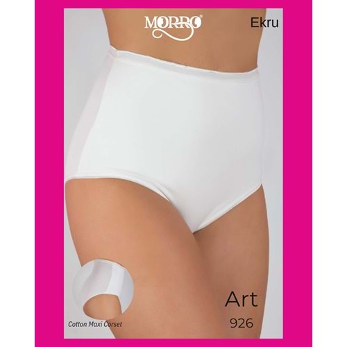 G-BOX COTTON MAXI CORSET EKRU L