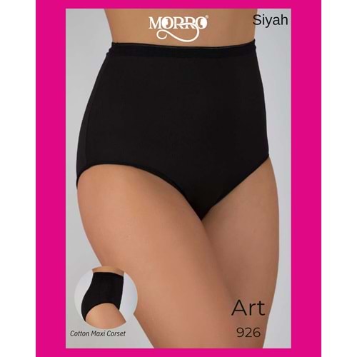 G-BOX COTTON MAXI CORSET SİYAH L