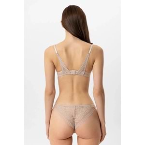 Pierre Cardin 4882 Lyon Double Push Up Sütyen Takım - NUDE - 80